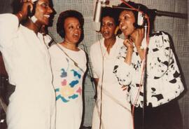 The Velvettes in the Studio