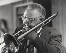 Sherm Mitchell on Trombone