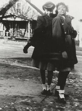 Two Women on Massachusetts Street